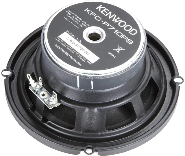 Alt view image 3 of 5 - Kenwood KFC-P710PS 280 Watts Performance Series 6-1/2" Component Speakers