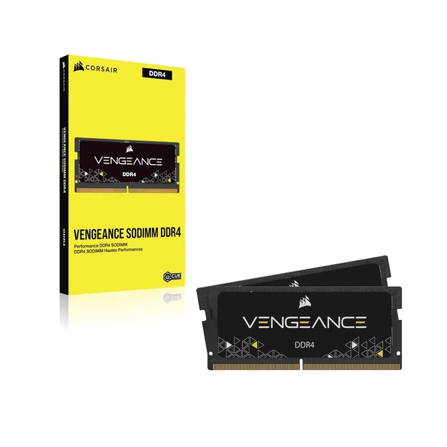Alt view image 3 of 5 - Corsair Vengeance Performance Memory Kit 16GB ddr4 2666MHz CL18 Unbuffered SODIMM (CMSX16GX4M2A2666C18)