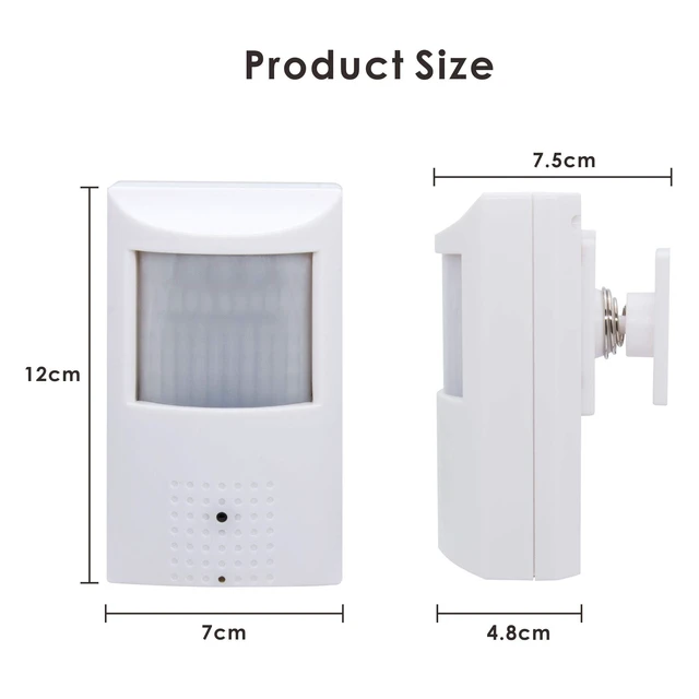 Alt view image 2 of 5 - Tennoz 1080P POE IP Hidden Spy Security Camera, 3.7mm Pinhole Lens