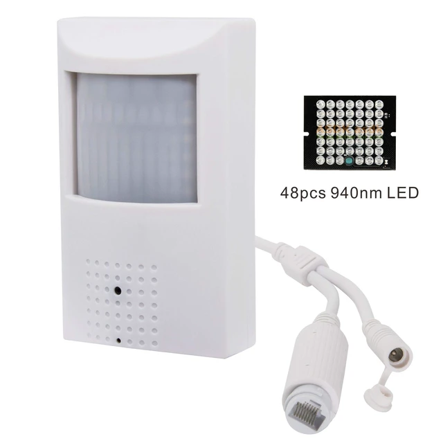 Alt view image 4 of 5 - Tennoz 1080P POE IP Hidden Spy Security Camera, 3.7mm Pinhole Lens