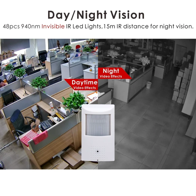 Alt view image 3 of 5 - Tennoz 1080P POE IP Hidden Spy Security Camera, 3.7mm Pinhole Lens
