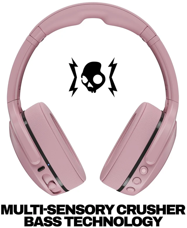 Alt view image 2 of 5 - Skullcandy Crusher 540 Active Wireless Sensory Bass Headphones - Soft