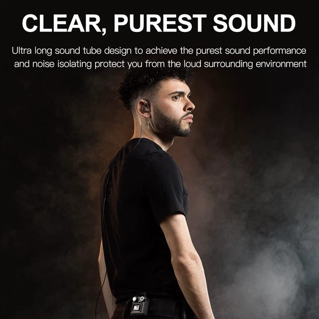 Alt view image 4 of 5 - Xvive T9 in Ear Monitor Earphones