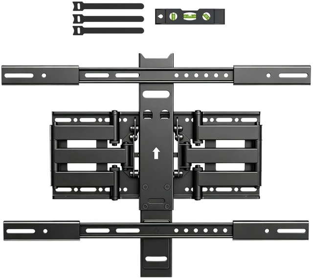 Main image of XINLEI 1.3" Ultra Slim Full Motion TV Wall Mount for 43"-90" Flat/Curved TV