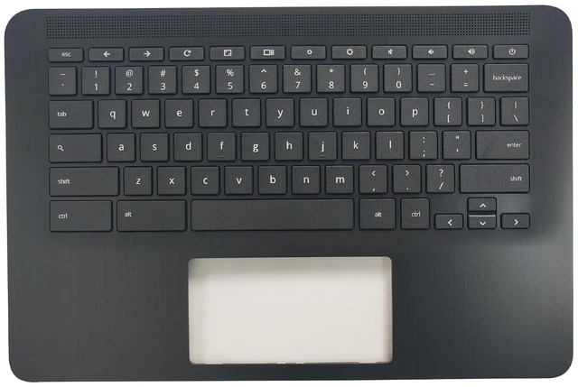 Main image of Jxjslp Palmrest with Keyboard for HP Chromebook 14 G7,Black