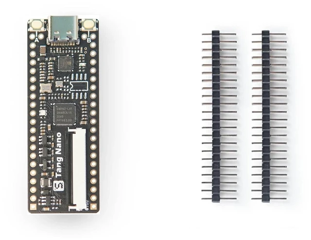 Main image of Sipeed Tang Nano 1K FPGA Development Board, GW1NZ-LV1 1152 LUT4 Onboard USB-JTAG Type-C 27MHz Oscillator RGB LCD VGA Support All IO Expanded, Compact Entry-Level Learning Kit for Student Maker