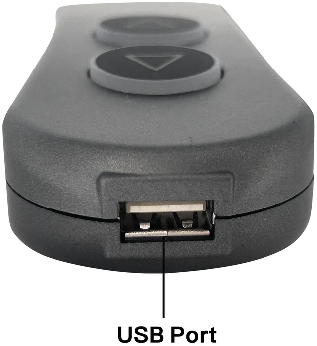 Alt view image 2 of 5 - Lift Chairs Power Recliners 2 Button 5 Pin Prong Remote Handset Controller Hand Control with USB and Backlight
