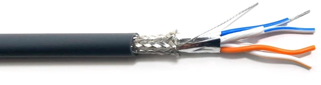 Main image of KWANGIL 24AWG 2Pr RS-485 Shielded Cable - Equal to Belden 9842 Chrome 50FT