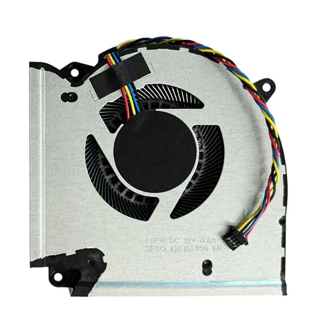 Alt view image 5 of 5 - New Replacement Cooling Fans for ASUS ROG 7 Plus G713P G713PV G713PU G713PI Series Laptop P/N:FQLP 13NR0C50P01011 DFSCL42P06593Q FQLN 13NR0C50P02011 DFSCL42P16593Q 12V 0.6A Fan