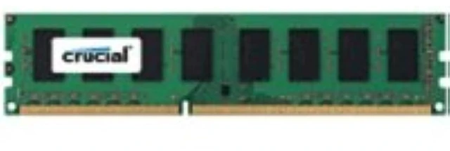 Alt view image 3 of 5 - Crucial 8GB Single DDR3 1600 MT/s PC3-12800 CL11 Unbuffered UDIMM 240-Pin Desktop Memory CT102464BA160B