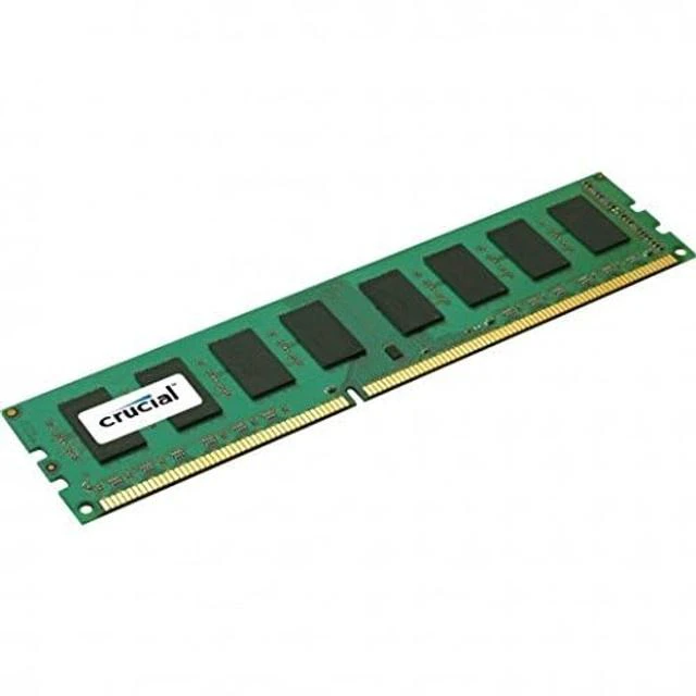 Alt view image 5 of 5 - Crucial 8GB Single DDR3 1600 MT/s PC3-12800 CL11 Unbuffered UDIMM 240-Pin Desktop Memory CT102464BA160B