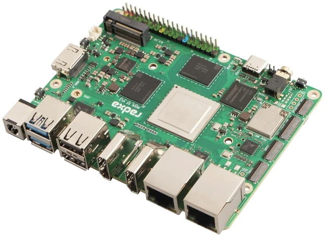 Alt view image 3 of 5 - Radxa Rock 5T,RK3588 8-core CPU,8K HDMI,LPDDR5 RAM,and WF6,Single Board Computer (Radxa 5T 8GB)