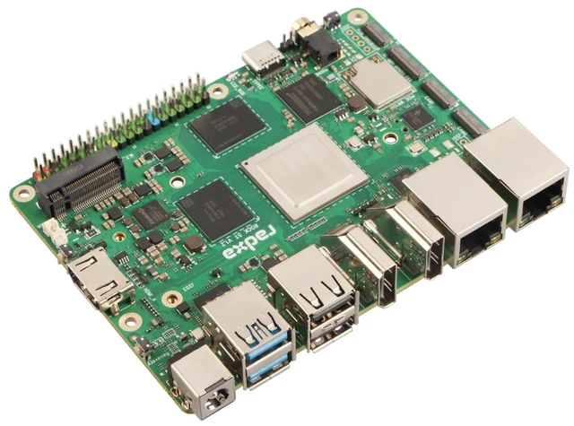 Alt view image 4 of 5 - Radxa Rock 5T,RK3588 8-core CPU,8K HDMI,LPDDR5 RAM,and WF6,Single Board Computer (Radxa 5T 8GB)