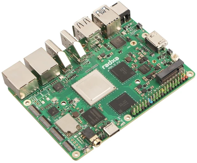 Alt view image 5 of 5 - Radxa Rock 5T,RK3588 8-core CPU,8K HDMI,LPDDR5 RAM,and WF6,Single Board Computer (Radxa 5T 8GB)