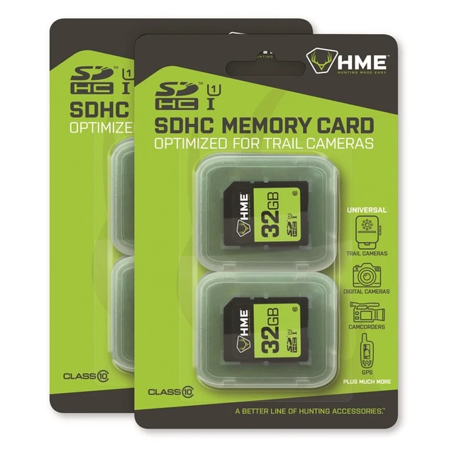 Alt view image 2 of 2 - HME Hunting Made Easy 32GB SD (4 PK)