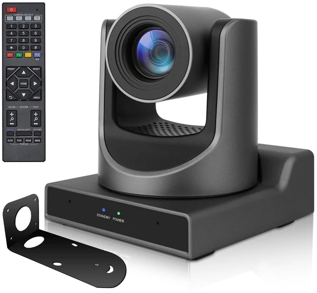 Main image of Meeasier NDI PTZ Camera, 20X Optical Zoom AI Tracking, High-Speed 3G-SDI/USB/IP/HDMI/IP PoE for Church Worship, Live Streaming, Conferences, Education Events vMix OBS(Full NDI)