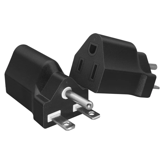 Alt view image 4 of 5 - TEWOXIN 5 PCS NEMA 6-15P to 5-15R Power Adapter