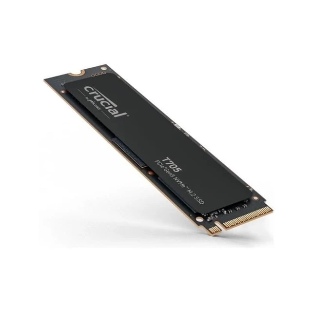 Alt view image 4 of 5 - Crucial T705 PCIe Gen5 NVMe 1TB SSD, Up to 13,600MB/s, TLC NAND, Intel & Ryzen Compatible, for Hardcore Gaming & High-Speed Storage, Solid State Drive, Includes 1Mo Adobe CC CT1000T705SSD3