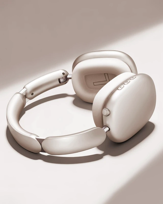 Alt view image 2 of 5 - Wentronic Y02 Active Noise Cancelling Wireless Headphones, Starlight