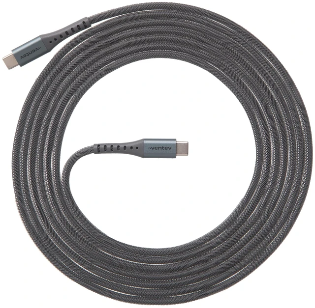Main image of Ventev Alloy USB C to USB C High Speed Ultradurable 10 Foot Cable