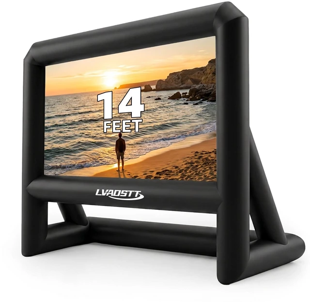 Main image of Inflatable Projector Screen, 14FT Outdoor Projector Movie Screen