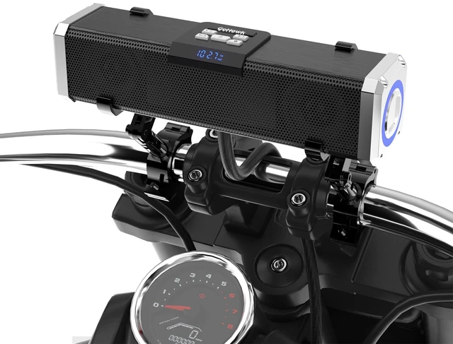 Main image of GoHawk Bluetooth Motorcycle Speakers Waterproof Radio Audio System