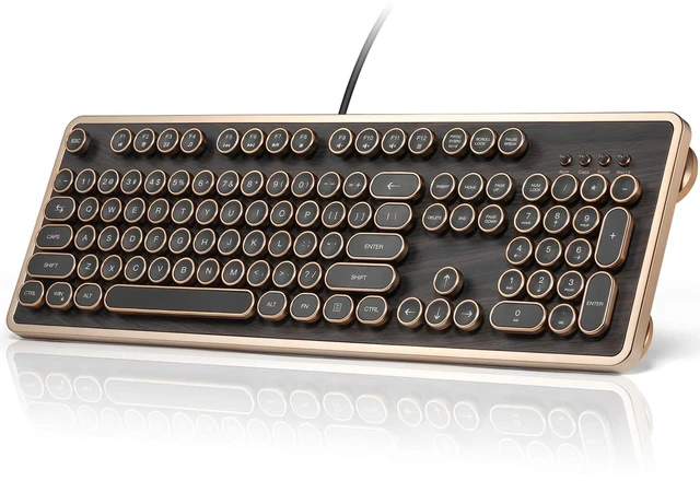 Main image of GLENCREAG RK104&RK104Q Retro Mechanical Keyboard