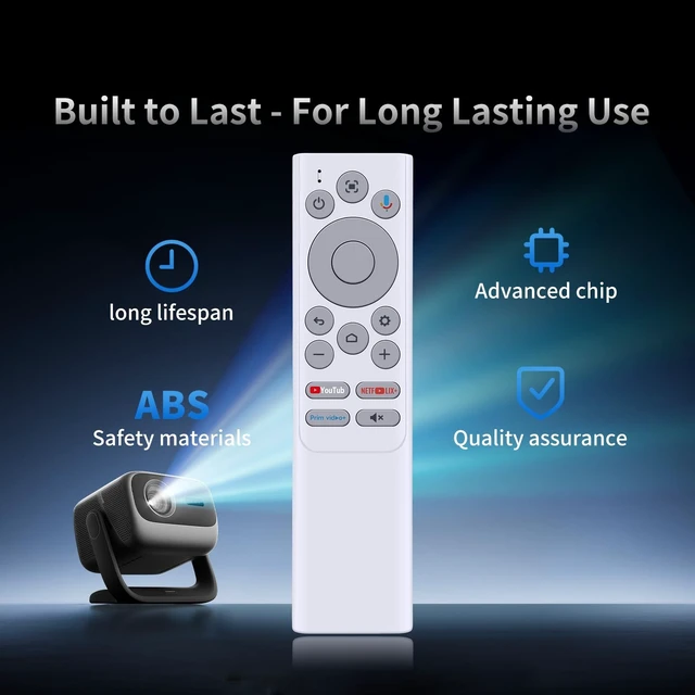 Alt view image 2 of 5 - New Replacement Voice Remote Control for Nebula Projector Mars 3 Air