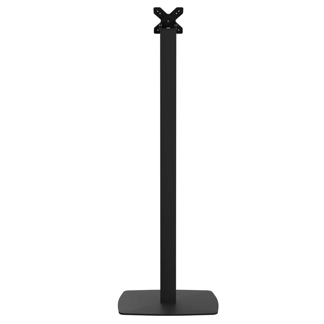 Alt view image 5 of 5 - CTA Digital ADD-CHKB Premium Thin Profile Floor Stand with VESA Plate and Base (Black)
