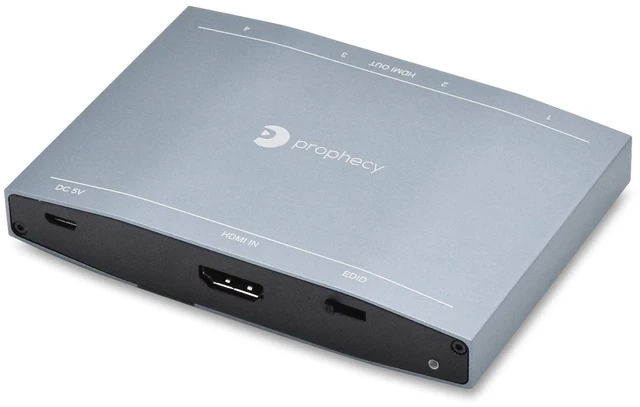 Main image of gofanco Prophecy 4K60Hz 1x4 HDMI 2.0 Splitter (PRO-HD20split4P)