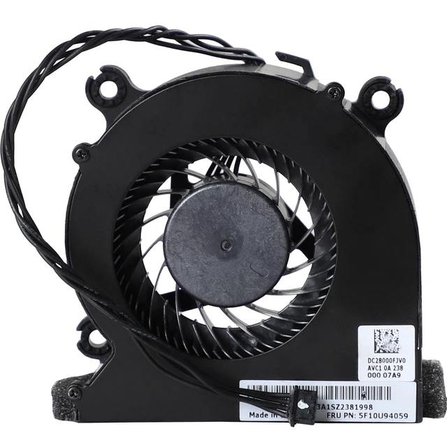 Alt view image 2 of 5 - 5F10U94059 GPU Cooling Fan for Lenovo ThinkSmart Hub Teams Zoom Kit AIO