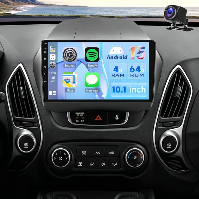 Main image of 4+64G Car Radio for Hyundai Tucson IX35 2010-2015