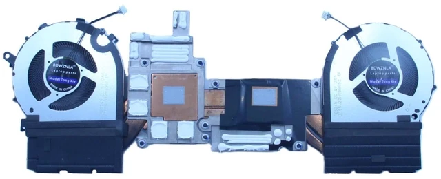 Main image of New Laptop CPU and gpu Cooling Fan with heatsink for Lenovo ATBK8001FF0 F25245 F25246 DFS5L22H05B85Z DFS5L632168952 DC5V 0.80A
