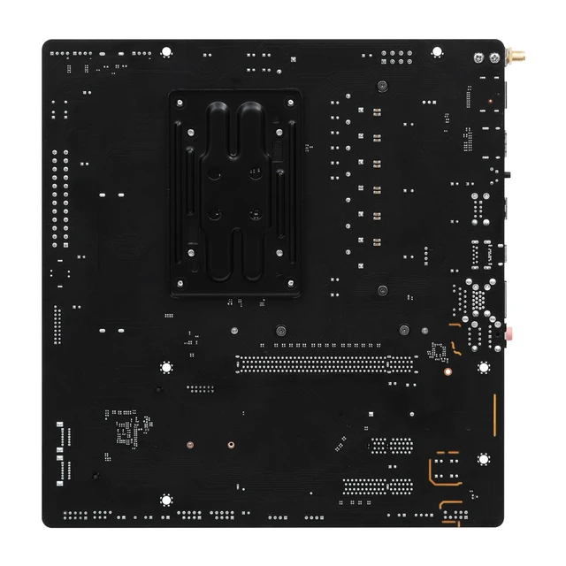Alt view image 4 of 5 - ASRock B860M X WiFi 6E DDR5 up to 9066+ (OC) MHz 128GB M.2 B860 LGA1851 Micro ATX Motherboard Intel Core Ultra(Series 2) BIOS Flashback SATA3 6.0 Gb/s PCIe 4.0 x16 Realtek 2.5G LAN 7 x USB 3.2
