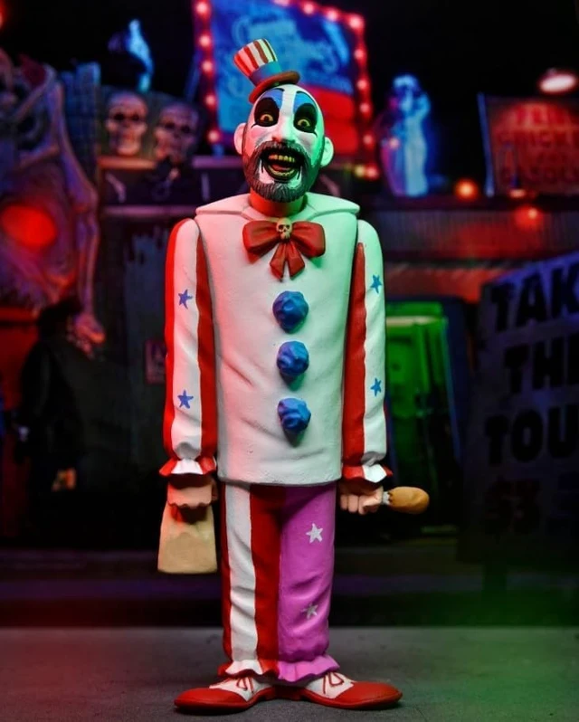 Alt view image 2 of 4 - NECA La Maison des Mille morts Figurine Toony Terrors Captain Spaulding 15 cm