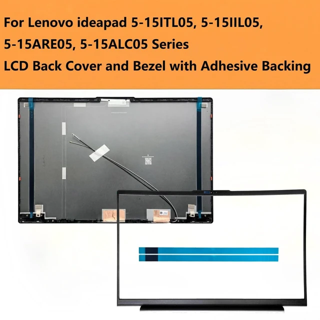 Alt view image 2 of 5 - CCGDZKJ Replacement LCD Back Cover Kit for Lenovo Ideapad 5-15ITL05