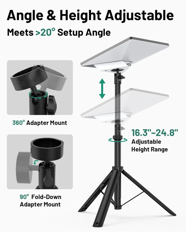 Alt view image 4 of 5 - XMoving Starlink Mini Aluminum Tripod Mount for All Starlink Mini Models