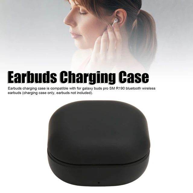 Alt view image 2 of 5 - ASHATA Replacement Charging Case for Buds Pro SM-R190, Wired Charging Dock, Black, No Earbuds Included