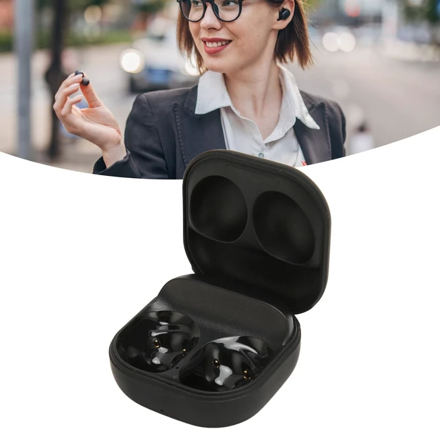 Alt view image 4 of 5 - ASHATA Replacement Charging Case for Buds Pro SM-R190, Wired Charging Dock, Black, No Earbuds Included