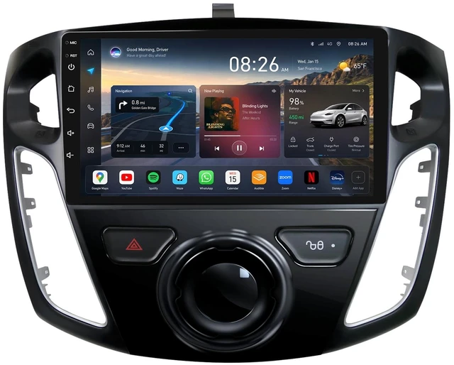 Main image of Car Radio for Ford Focus 2012-2018 Replacement: 2+32G