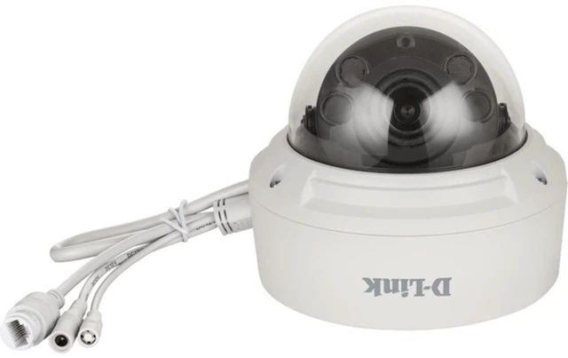 Main image of D-Link Vigilance 8-Megapixel (8MP) H.265 3840 x 2160-3.6X Optical Outdoor Network Dome Security Camera 98.43 ft Night Vision - (DCS-4618EK)