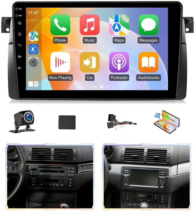 Main image of Wadpon 8Core Android Radios for BMW 3 Series 325i 330i 328i E46 1998-2006