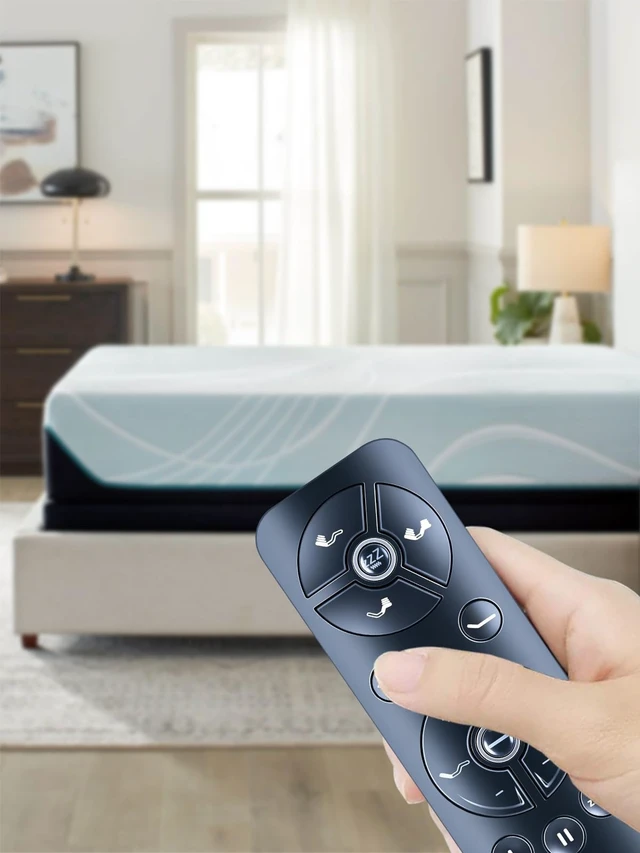 Alt view image 5 of 5 - ZWP Replacement Remote Control for Blissful Nights Ananda 12"Adjustable bed