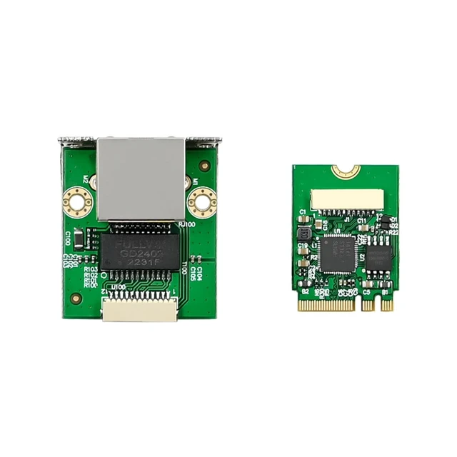 Alt view image 4 of 5 - M.2 A+E Key 2.5G Ethernet Adapter - NIC with Intel I226V Chipset Non-Screw