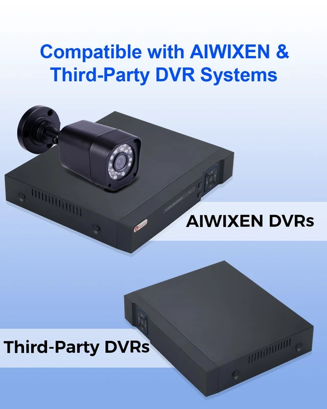Alt view image 3 of 5 - Aiwixen 1080P Wired Security Camera, Add-on CCTV Cam for Surveillance DVR