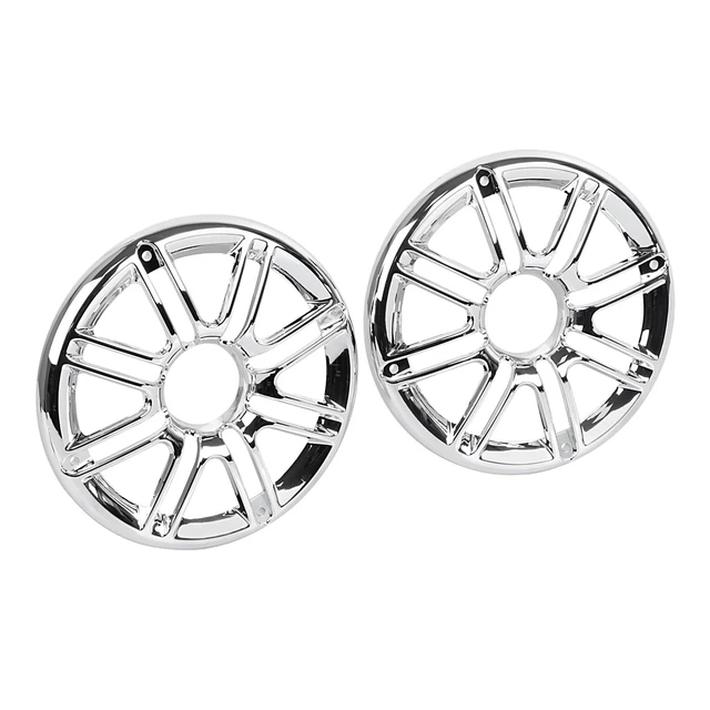 Alt view image 5 of 5 - BID4ZE Chrome Rear Speaker Trim Grill Fairing Cover For Harley Electra Glide Ultra Classic FLHTCU Tri Glide Ultra FLHTCUTG 2014-2023 Road Glide Ultra FLTRU/Limited FLTRK 2016-2019
