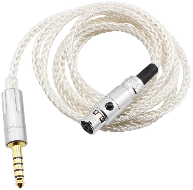 Main image of Youkamoo 4.4mm Balanced Replacement Audio Upgrade Cable Compatible with Sennheiser HD490 PRO HD490 PRO Plus HD480 PRO HD480 PRO Plus Headphones 4-Pin Mini-XLR 10ft/3meters