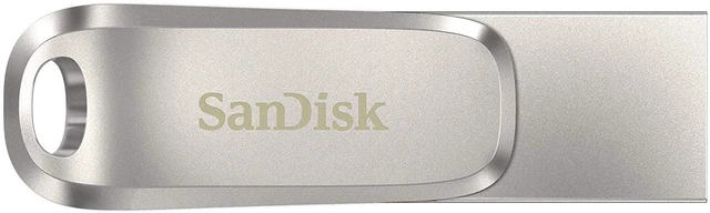 Alt view image 2 of 5 - SanDisk 32GB Ultra Dual Drive Luxe USB Type-C - SDDDC4-032G-G46, Silver