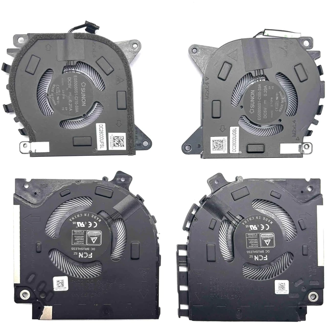 Main image of BestParts New CPU+GPU+Small Cooling Fan Replacement for Alienware x15 R1, P/N: CN-082VD4 CN-0V0G61, CN-02H5HD CN-07M2CV, 82VD4 V0G61 2H5HD 7M2CV (4 Fans)