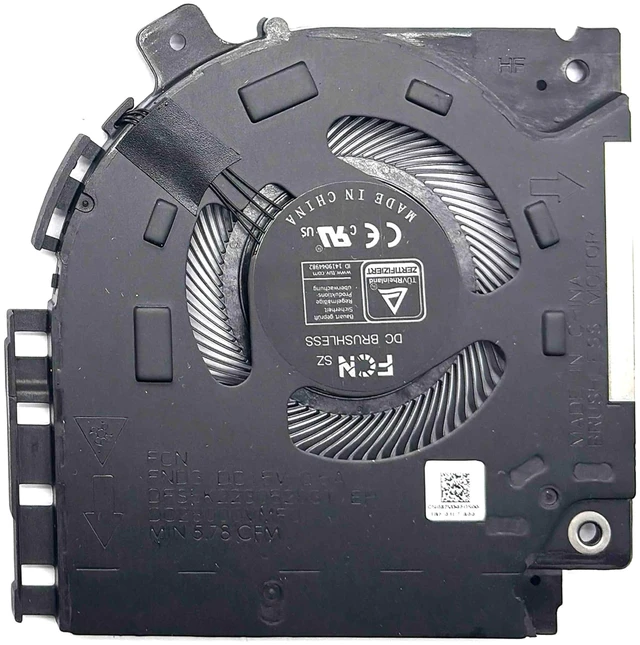 Alt view image 4 of 5 - BestParts New CPU+GPU+Small Cooling Fan Replacement for Alienware x15 R1, P/N: CN-082VD4 CN-0V0G61, CN-02H5HD CN-07M2CV, 82VD4 V0G61 2H5HD 7M2CV (4 Fans)